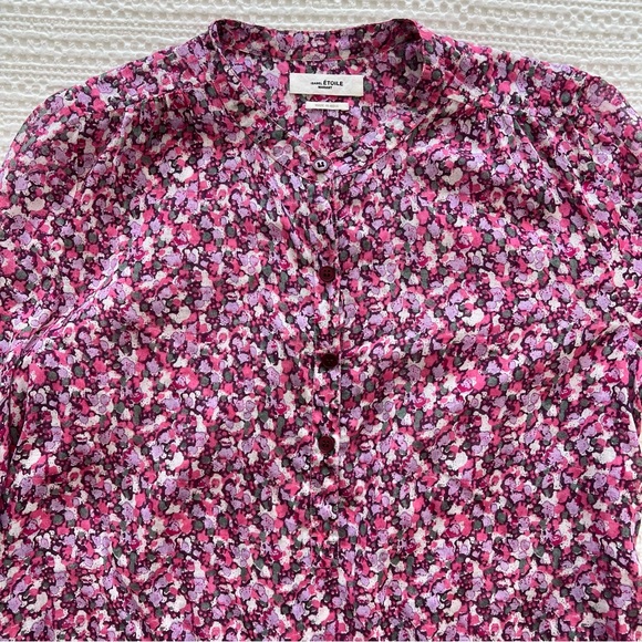 Isabel Marant Etoile Maria Blouse Pink. Size 36 FR /4 US - Picture 4 of 7